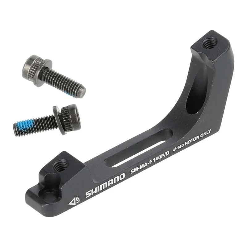 Shimano SM-MA-F140P/D Adapter | Postmount Bremse auf Flatmount Gabel montieren | vorne | für 140 mm Bremsscheibe