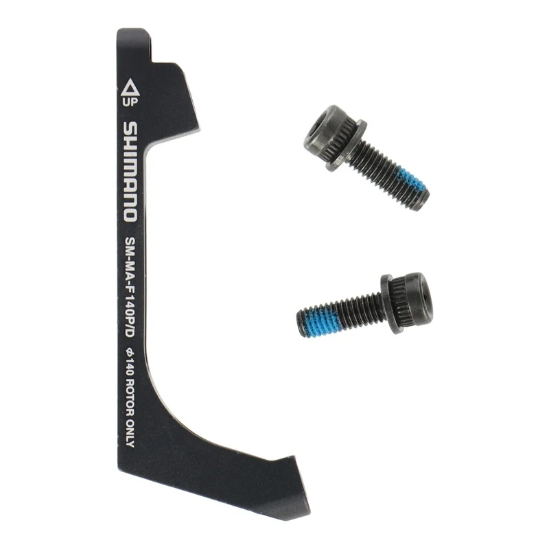 Shimano SM-MA-F140P/D Adapter | Postmount Bremse auf Flatmount Gabel montieren | vorne | für 140 mm Bremsscheibe