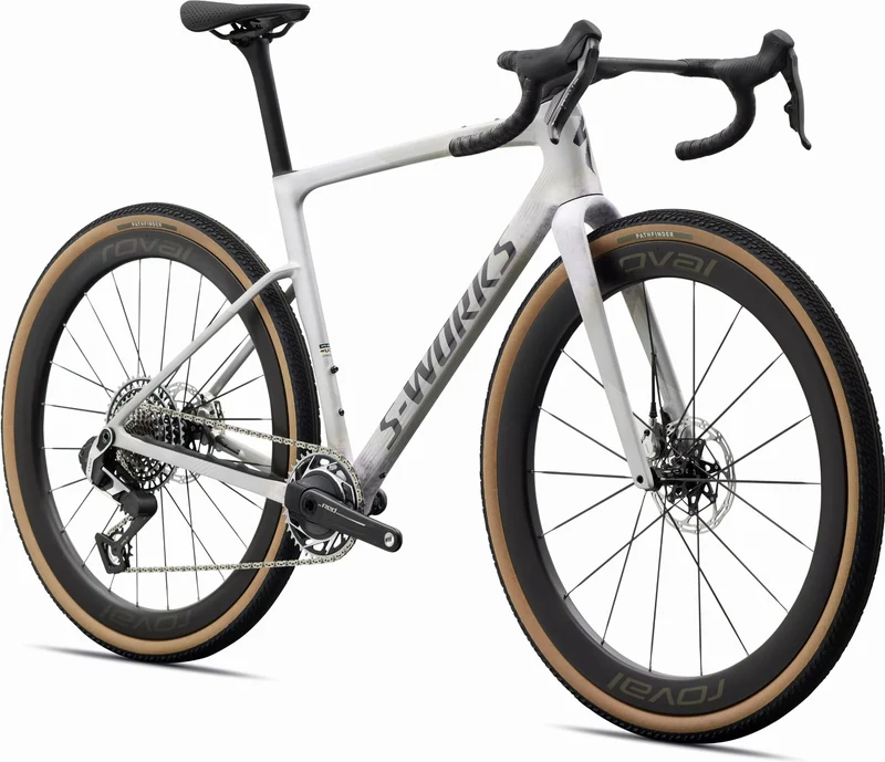 Specialized S-Works Crux 5 SRAM Red XPLR Gravelbike Diamant 28" Silver Dust/amethyst Frost/nebula Metallic