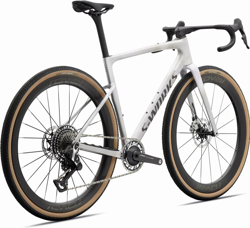Specialized S-Works Crux 5 SRAM Red XPLR Gravelbike Diamant 28" Silver Dust/amethyst Frost/nebula Metallic