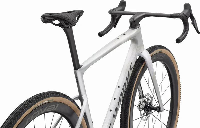 Specialized S-Works Crux 5 SRAM Red XPLR Gravelbike Diamant 28" Silver Dust/amethyst Frost/nebula Metallic