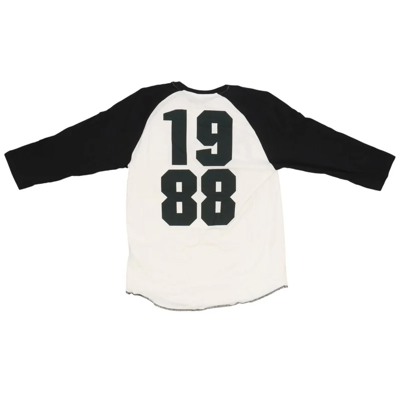 Kona Baseball T-Shirt | 3/4 Arm Shirt | weiß-schwarz