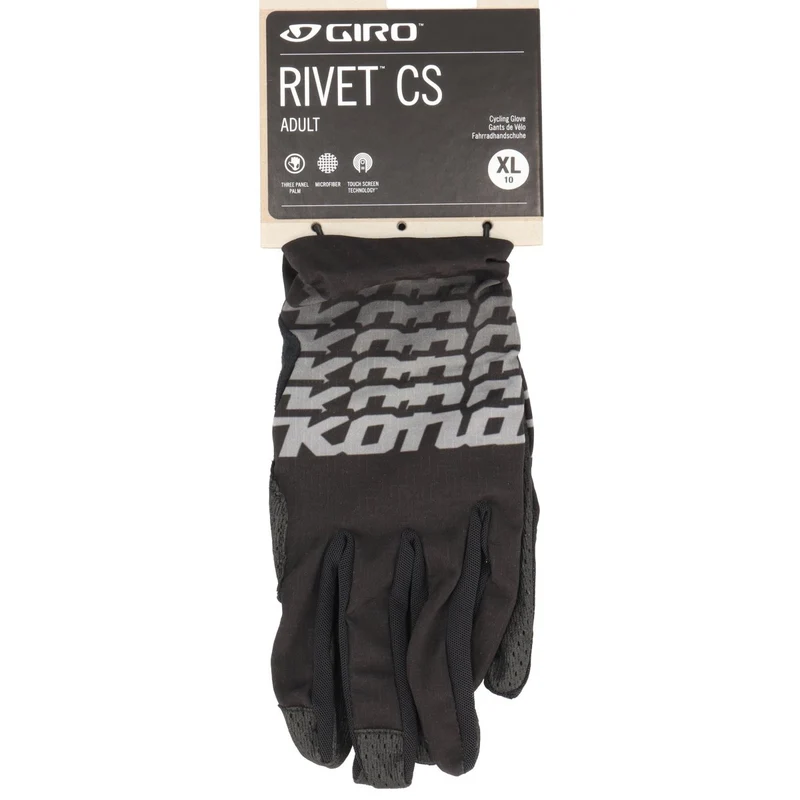 Kona Nightfall All Mountain | Cycling Gloves Unisex | schwarz