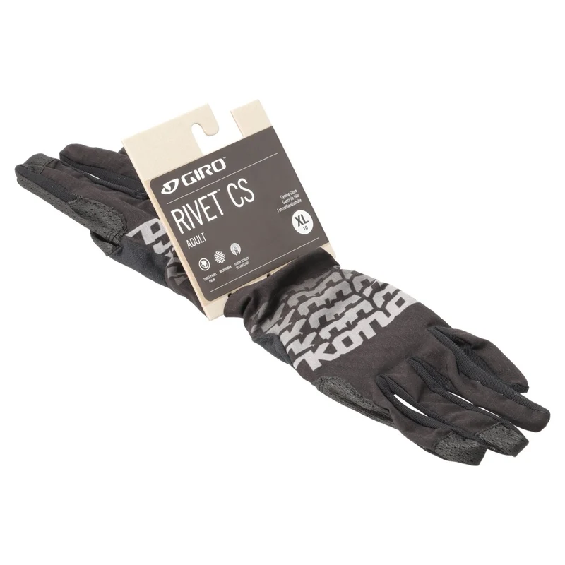Kona Nightfall All Mountain | Cycling Gloves Unisex | schwarz