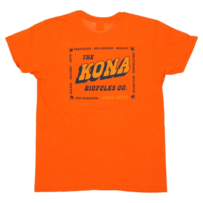 Kona Boogie Dan | T-Shirt kurzarm | orange | Größe S