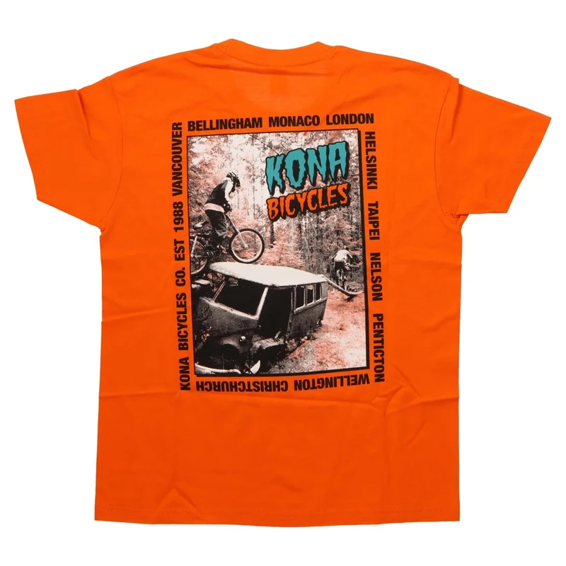 Kona | Shirt kurzarm | orange | Größe XS