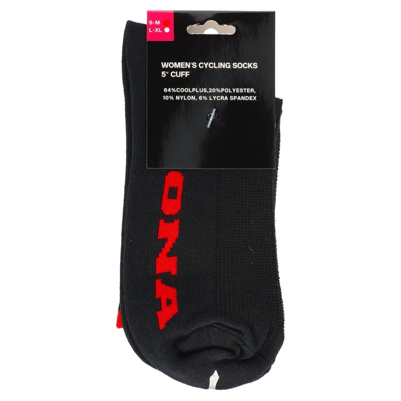 Kona Cycling Sock 5 Cuff | Socken Women | black | Größe S–M
