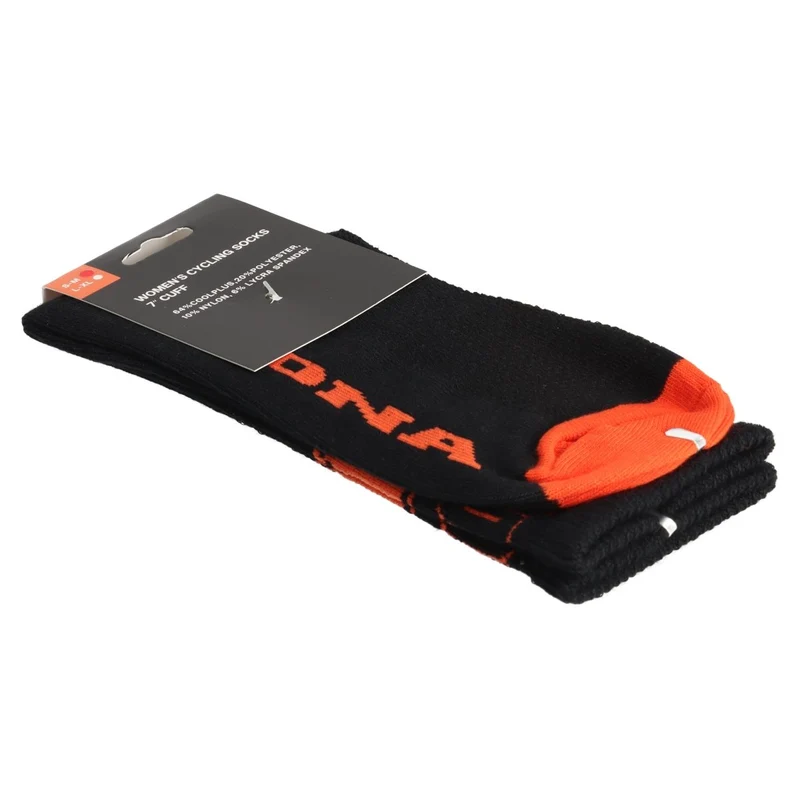 Kona Cycling Sock 7 Cuff | Socken Women | black | Größe S–M