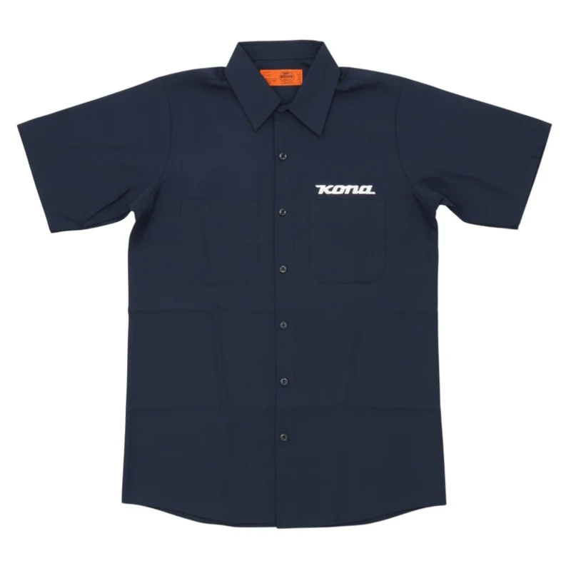 Kona Short Sleeve Work Shirt | Kurzarmhemd | navy blue | Größe S