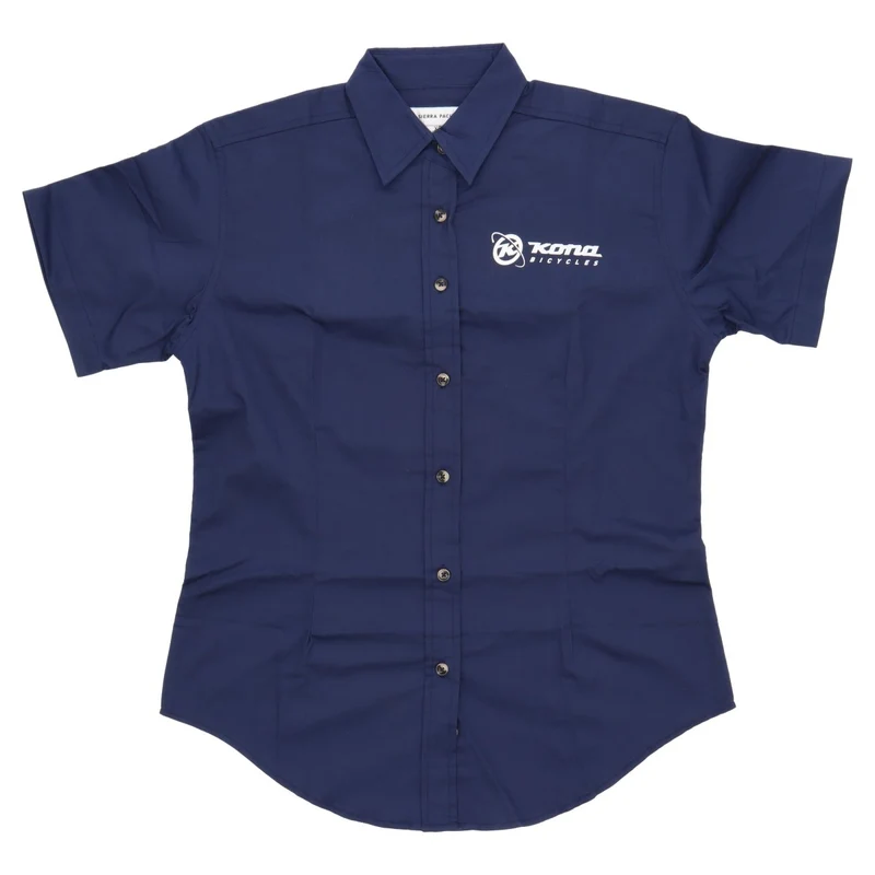 Kona Workshirt Short Sleeve | Shirt kurzarm Women | blau