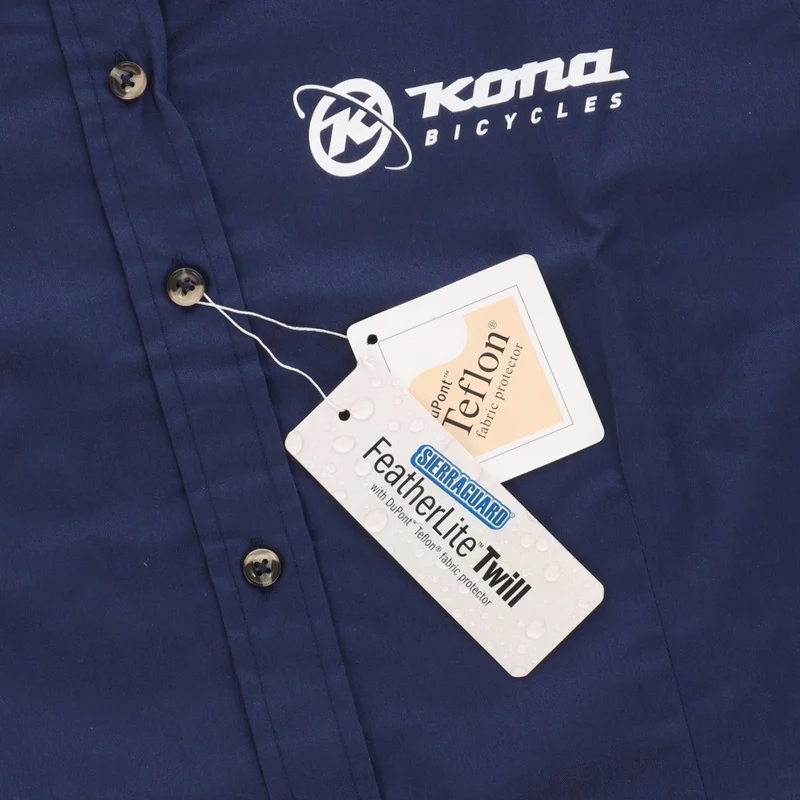 Kona Workshirt Short Sleeve | Shirt kurzarm Women | blau