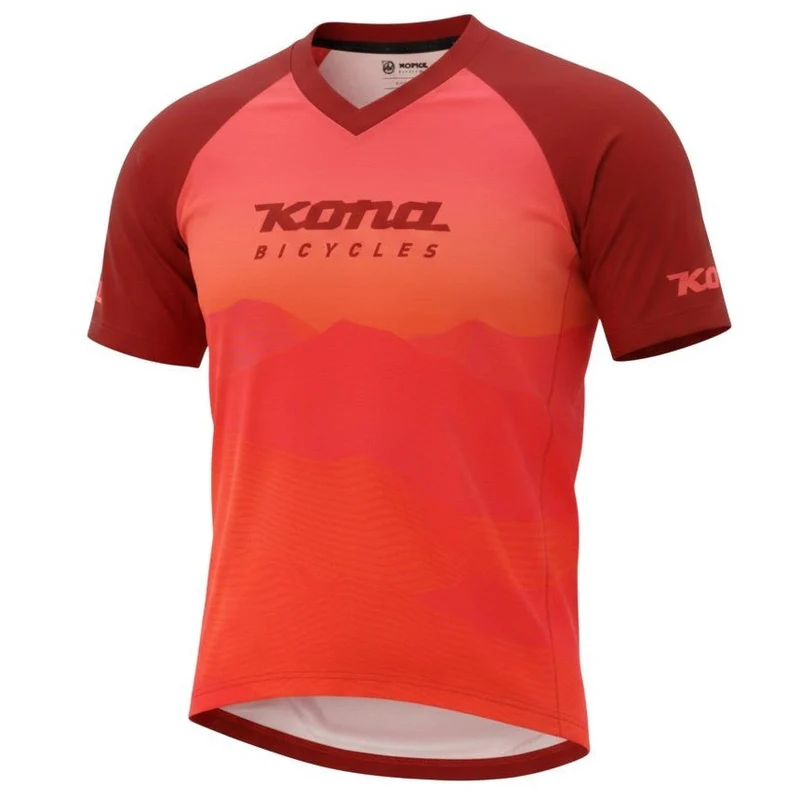 Kona Mountain | Jersey kurzarm Men | orange-rosa-rot