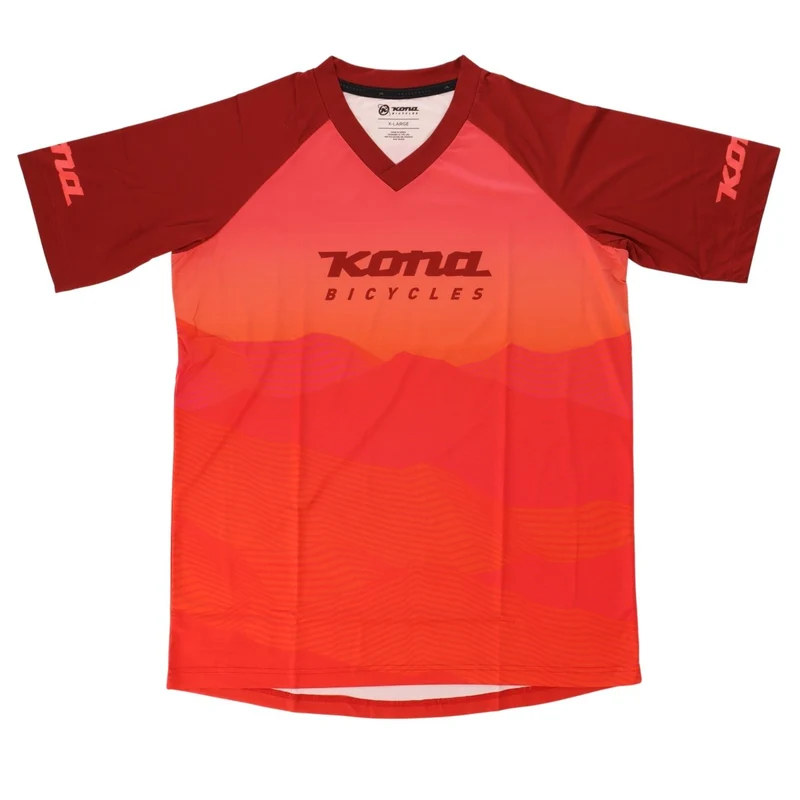 Kona Mountain | Jersey kurzarm Men | orange-rosa-rot