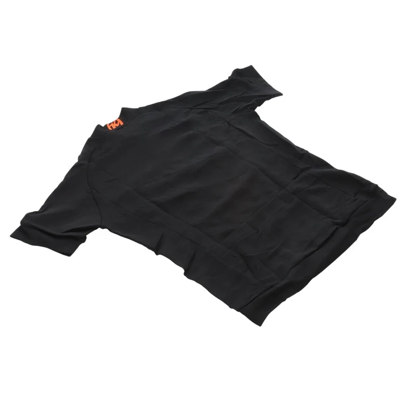 Kona Wool | Jersey kurzarm Men | schwarz-orange-weiß | Größe L