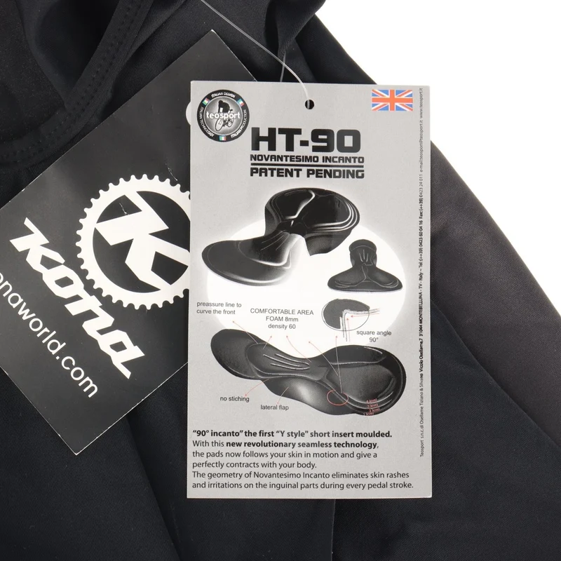 Kona 3/4 Knickers | Radhose Men | schwarz | Größe L