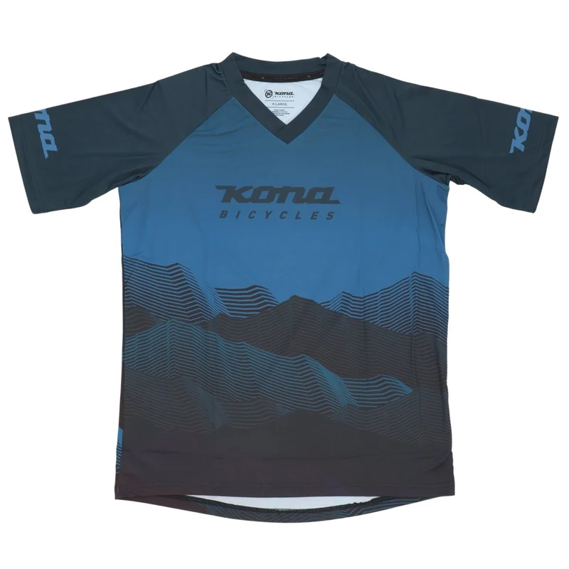 Kona Navy Mountain | Jersey kurzarm Men | blau/dunkelblau