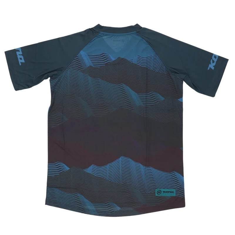 Kona Navy Mountain | Jersey kurzarm Men | blau/dunkelblau