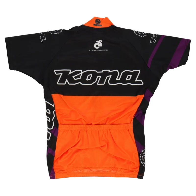 Kona Grassroots XC | Fahrrad Trikot kurzarm Men | schwarz-orange | Größe S