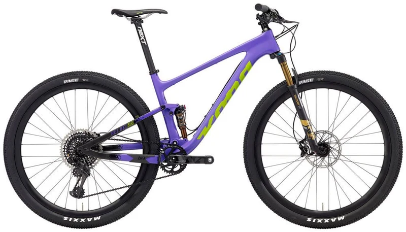 Kona Hei Hei Race Supreme Carbon Rahmen 29" | MTB XC Fully 100 mm | Lila | Modell 2018 | Größe S