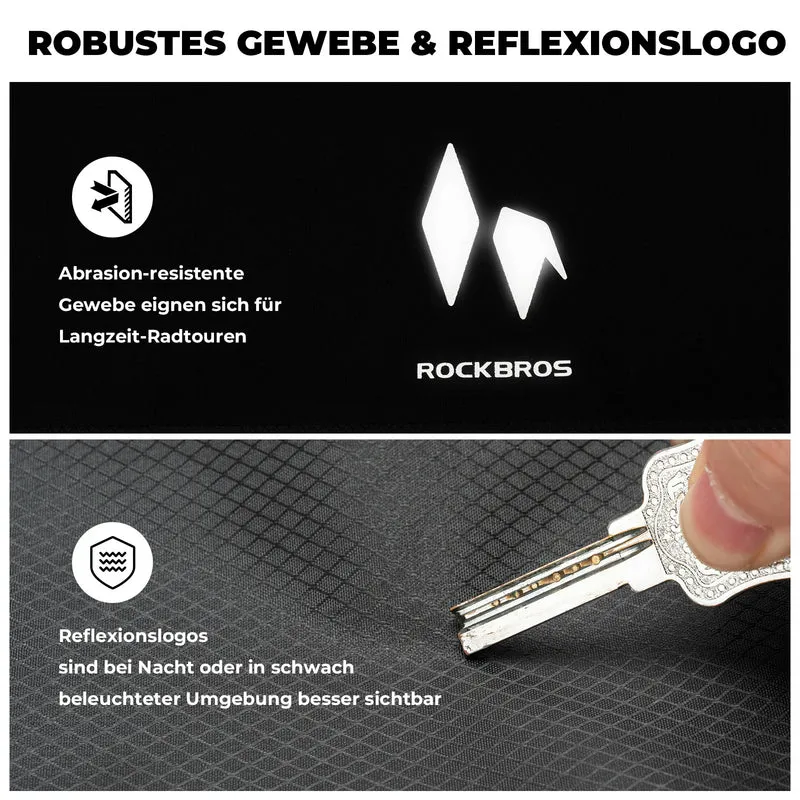 100% Wasserdichtes Gepäckträgertasche Gepäckträger für Vordergabel 7L AS-156 RideMate