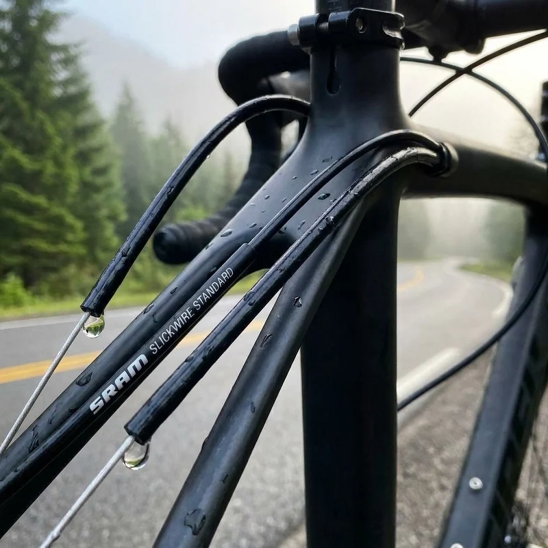 SRAM Schalt-/Bremskabel-Kit SlickWire Standard schwarz - präzise Schalt- und Bremsperformance