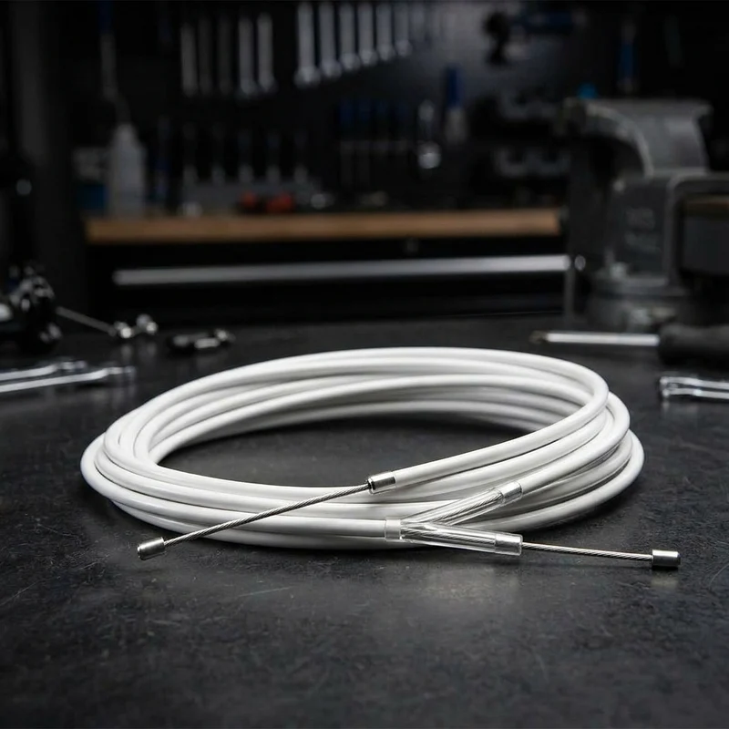 SRAM Schalt-/ Bremskabel-Kit SlickWire Standard weiß - präzise Schalt- und Bremsperformance