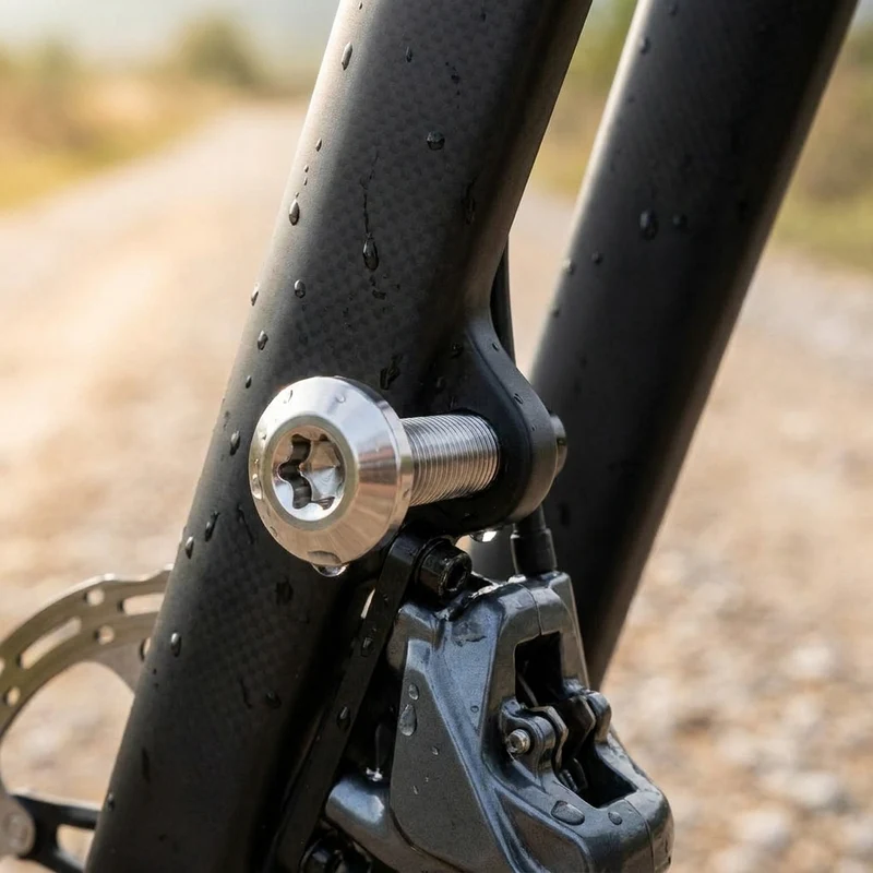 SRAM Schrauben für Flat Mount Bremssattel 17 mm Edelstahl - Sichere Bremszangenbefestigung