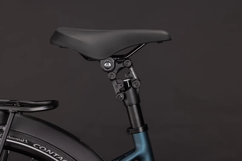 Cube Supreme RT Hybrid Comfort EX 600 Wh E-Trekkingbike Easy Entry royalgreen´n´black