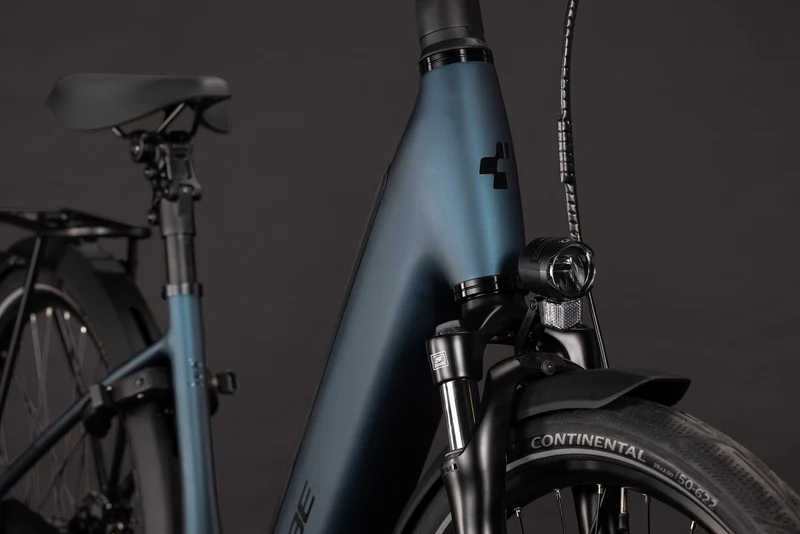 Cube Supreme RT Hybrid Comfort EX 600 Wh E-Trekkingbike Easy Entry royalgreen´n´black