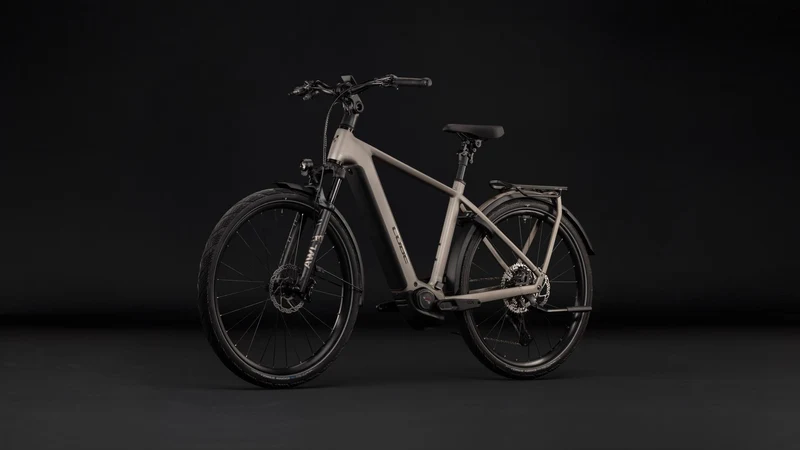 Cube Kathmandu Hybrid SLX 800 Wh E-Trekkingbike Diamant 28" flashstone´n´chrome
