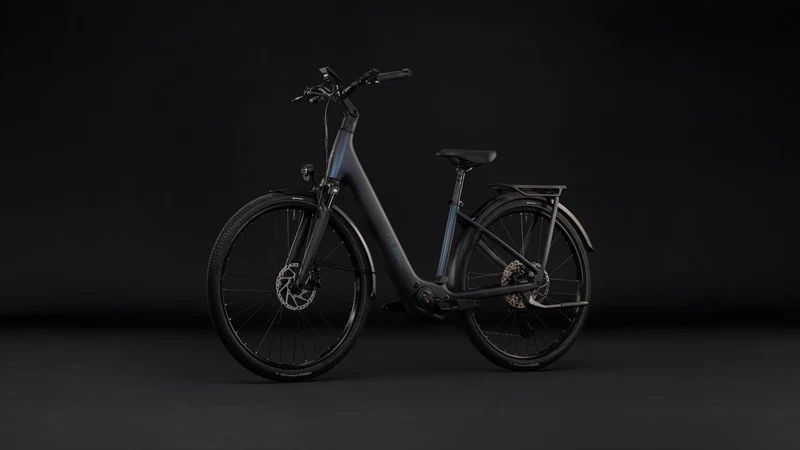 Cube Kathmandu Hybrid C:62 Pro 400X Wh E-Trekkingbike Easy Entry 28" liquidsteel´n´prizm