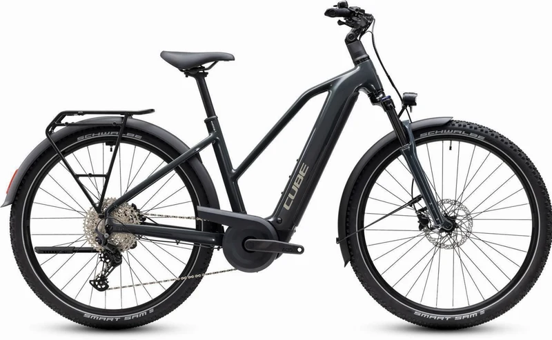 Cube Nuride Hybrid Performance 720 Wh E-Trekkingbike Trapeze 28" shadowgrey´n´grey
