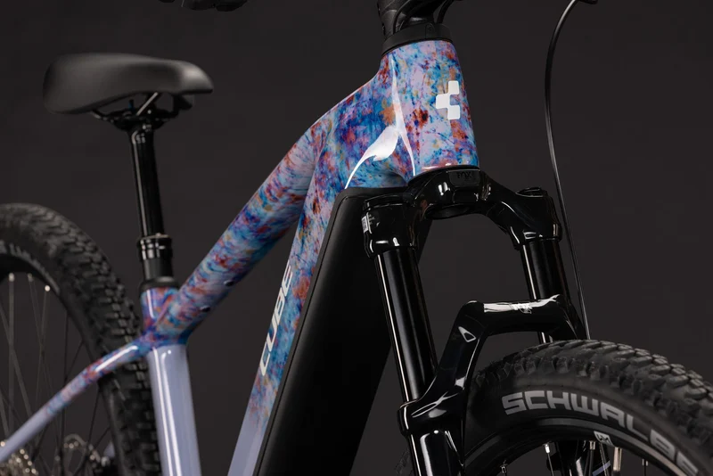 Cube Reaction Hybrid SLX 800 Wh E-Bike Hardtail Diamant artline