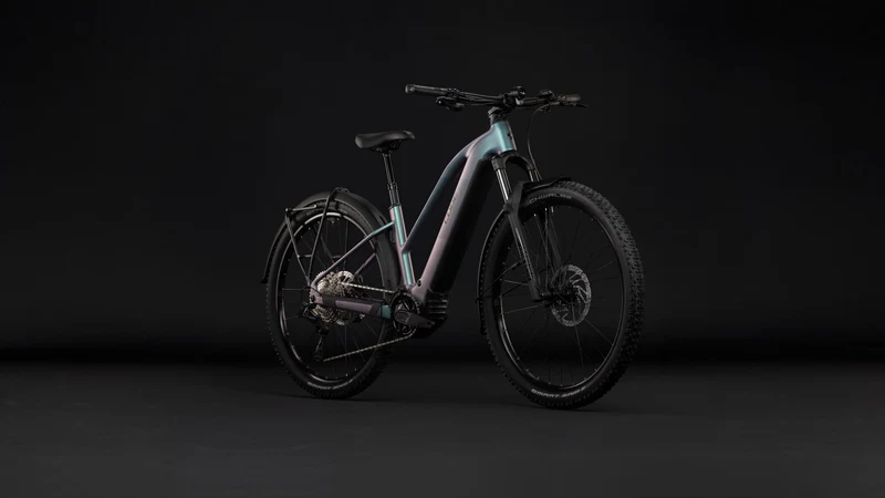 Cube Reaction Hybrid Pro 800 Wh FE E-Bike Hardtail Trapeze polarlight´n´black