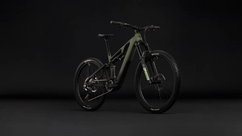 Cube AMS Hybrid 177 C:62 TM 600X Wh E-Bike Fully 29" reedgreen´n´gills