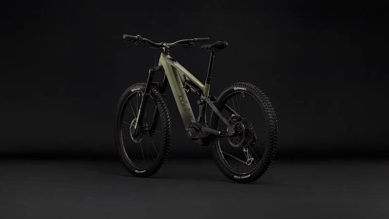 Cube AMS Hybrid 177 C:62 TM 600X Wh E-Bike Fully 29" reedgreen´n´gills