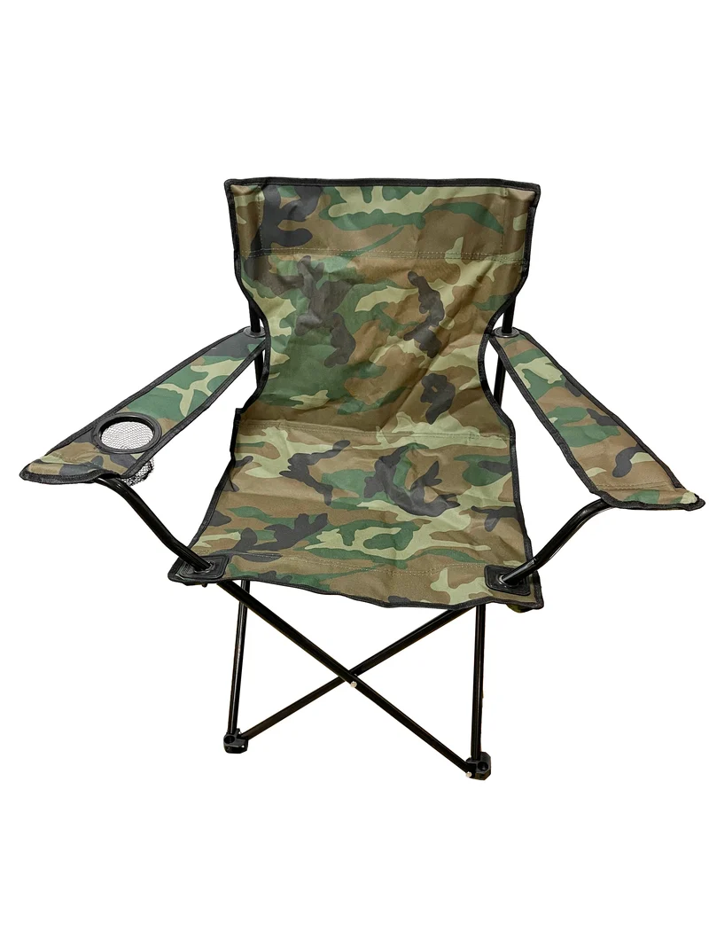 Campingstuhl 50 x 50 x 80 cm Tarnmuster – MATERIAL 600D POLYESTER, GRÖSSE 50*50*80 CM:
