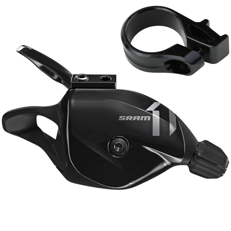 SRAM X1 Schalthebel | 11-fach | schwarz | inkl. MMX Lenkerschelle