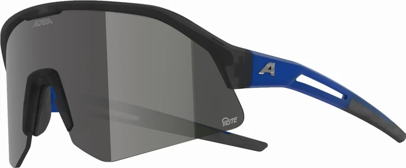 Alpina Sonic HR Q-Lite Sportbrille midnight-grey matt/mirror silver one size