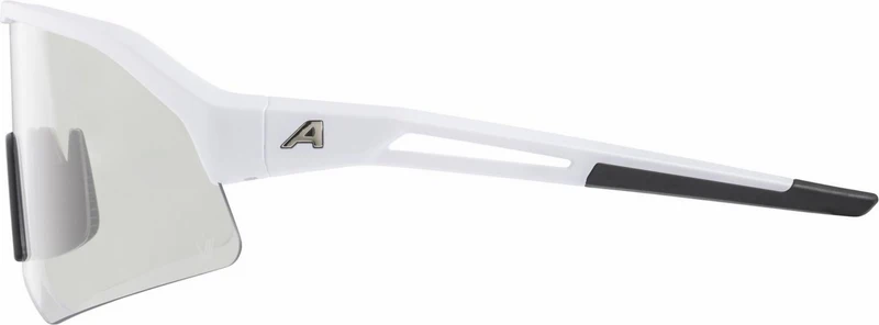 Alpina Sonic HR V Sportbrille white matt/varioflex black one size