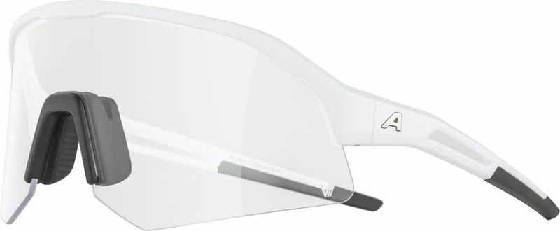 Alpina Sonic HR V Sportbrille white matt/varioflex black one size