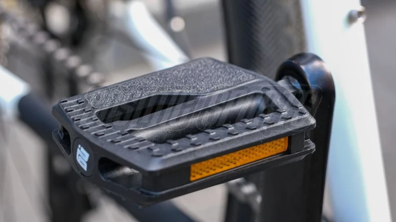 NG Sports Sahramee ReCycle Griptape Plattform-Pedal mit Reflektor 1 Paar schwarz 112 x 83,5 mm