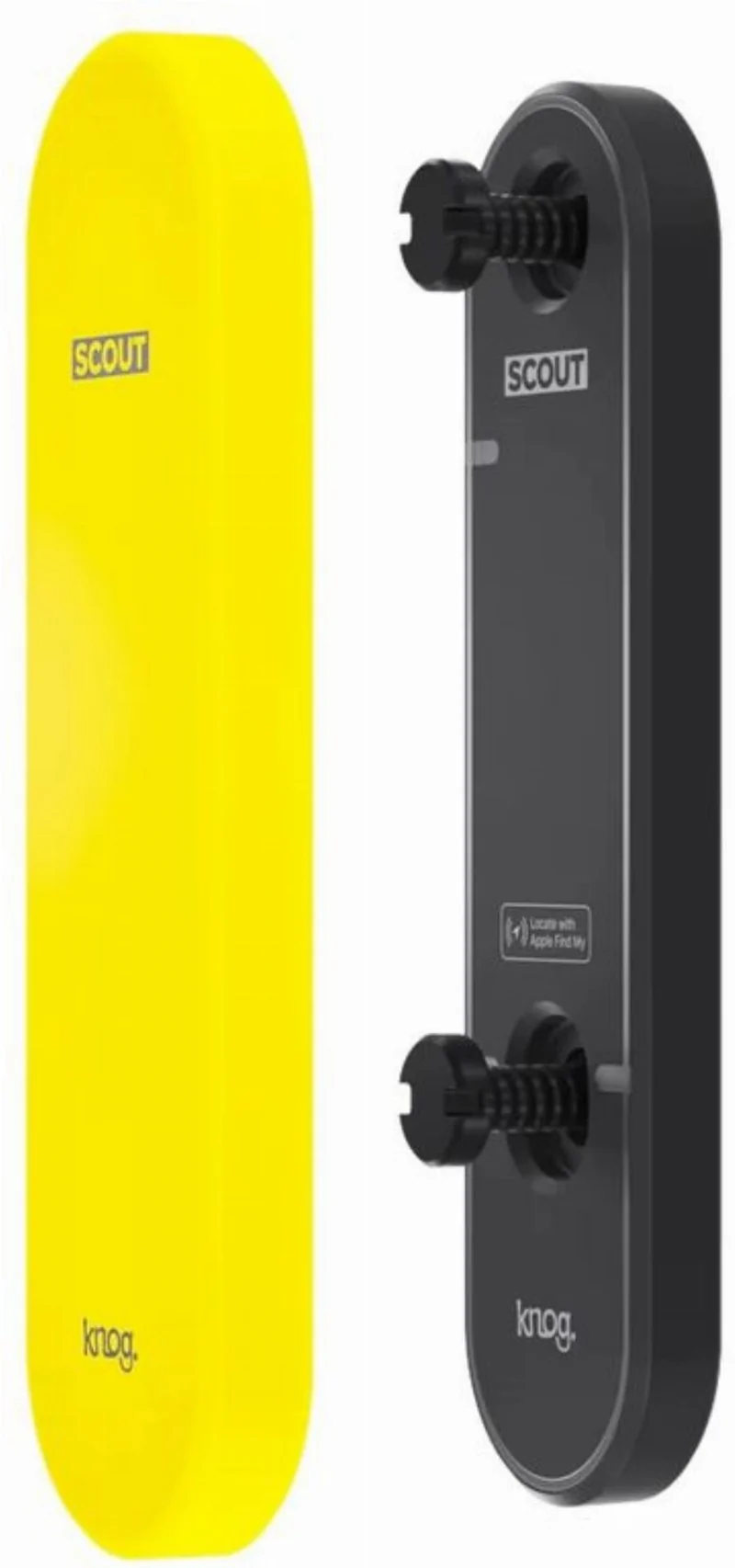 Knog Scout Bike Alarm und Finder black/neon yellow