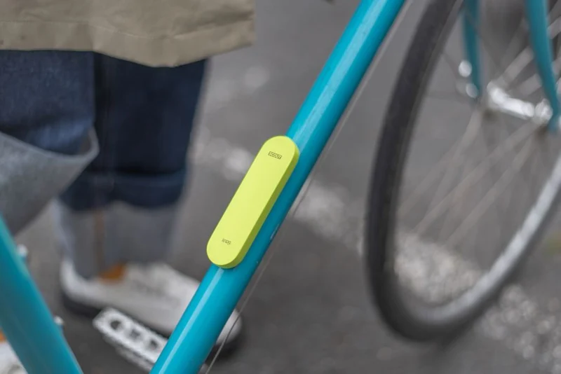 Knog Scout Bike Alarm und Finder black/neon yellow
