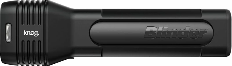 Knog Blinder 80 Lux + Plus Twinpack StVZO Beleuchtungsset inkl. Lenkerhalterung schwarz