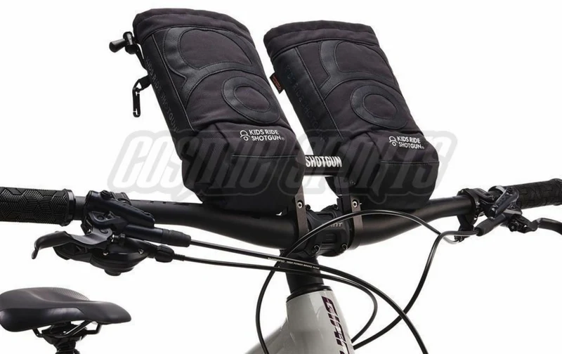 Kids Ride Shotgun Pogies Lenkerstulpen schwarz one size