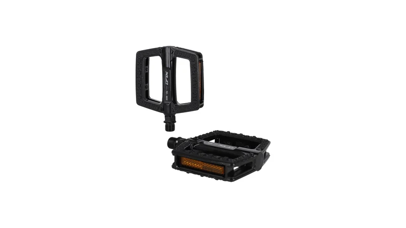 XLC Flat Pedal PD-M30 schwarz mit Reflektor