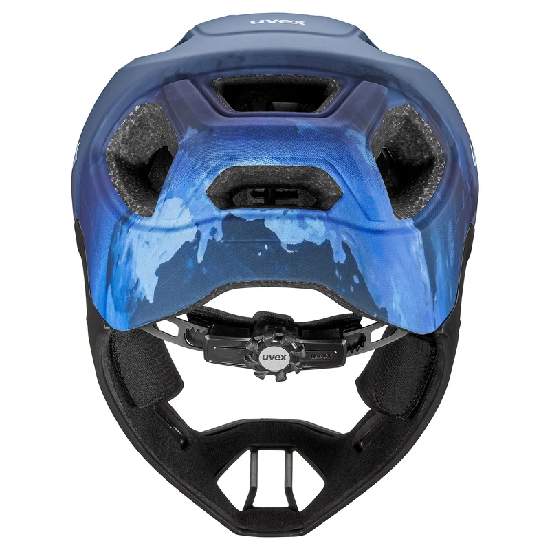 Uvex React Jr. Fullface Kinder-Helm dusk blue matt S (52-56 cm)