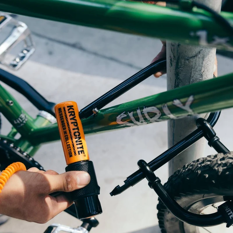 Antivol U vélo double anse Messenger Mini+ Kryptonite