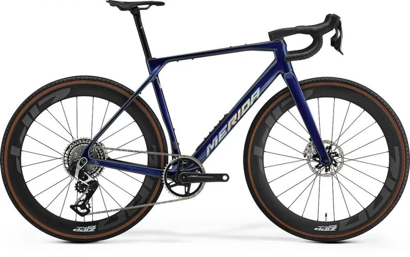 Merida MISSION 10K transparent blue carbon S blau - leichter Performance-Rahmen für Cross-Country